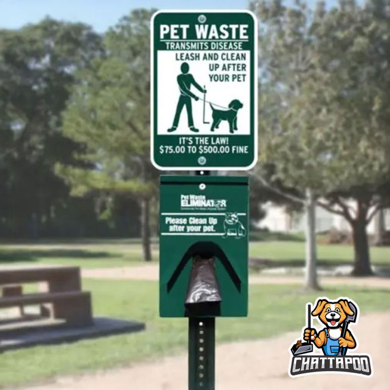 Worry-Free Maintenance for Pet Waste Bag Stations