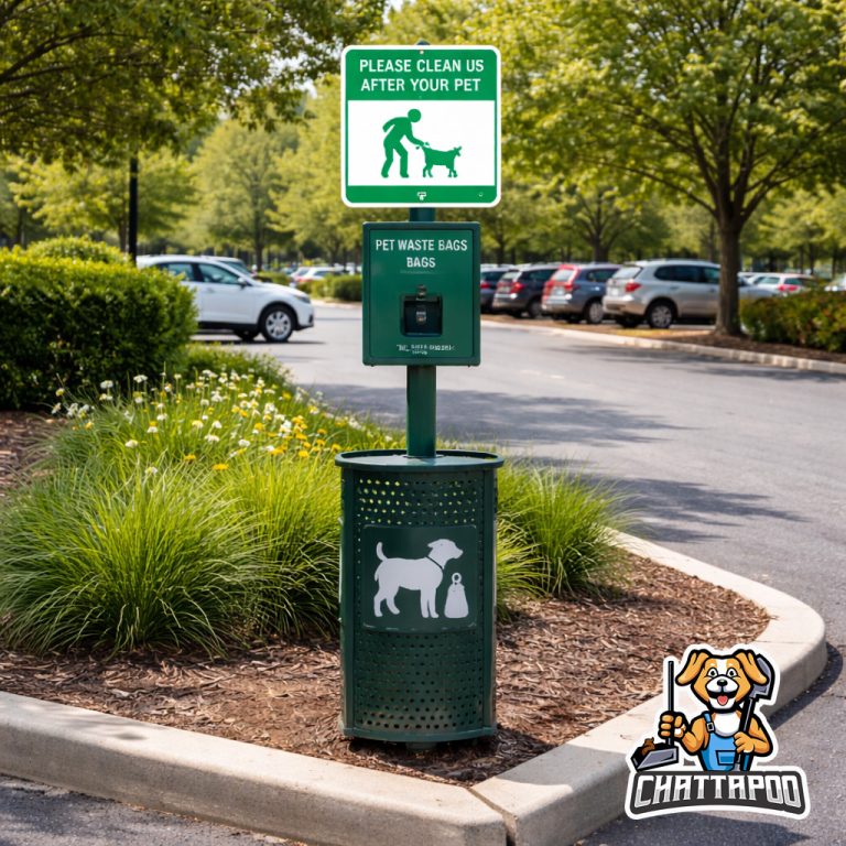 Quick Setup with Professional Pet Waste Bag Station Installation
